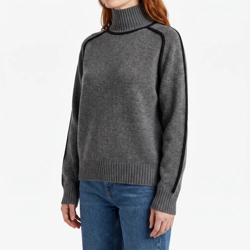 Ardena - Relaxed Fit Oversized Turtleneck Jumper