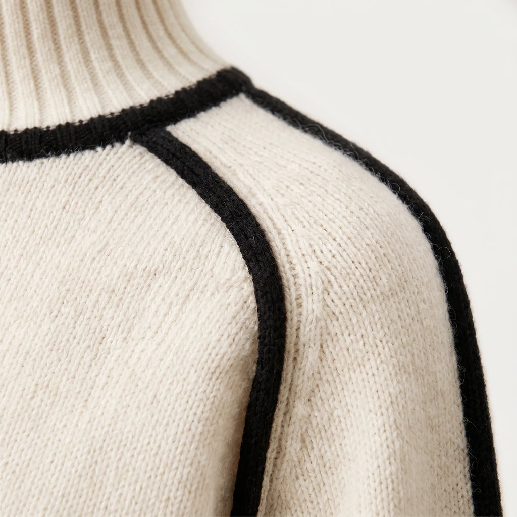 Ardena - Relaxed Fit Oversized Turtleneck Jumper