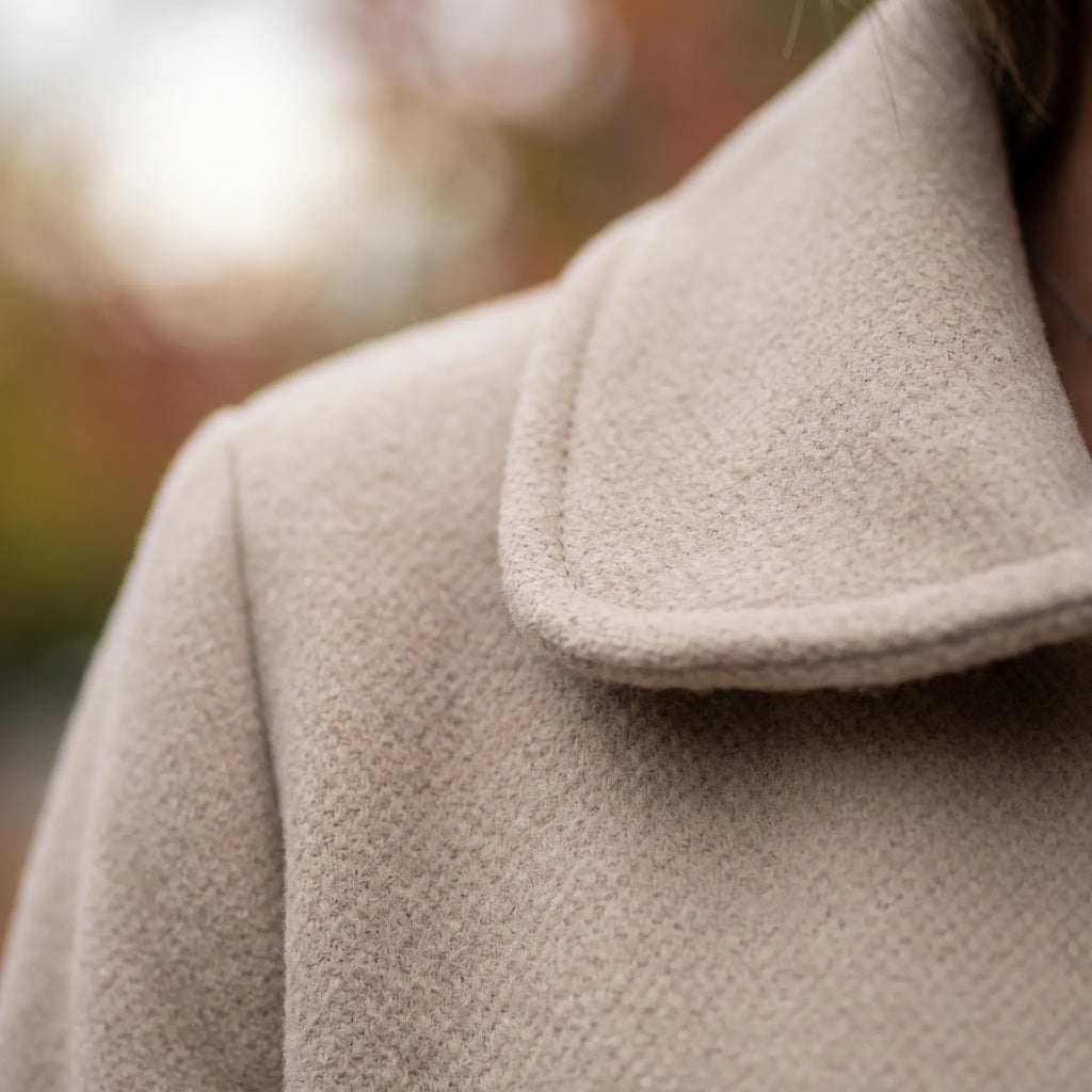 Mirenna - Classic Button-Up Women's Coat