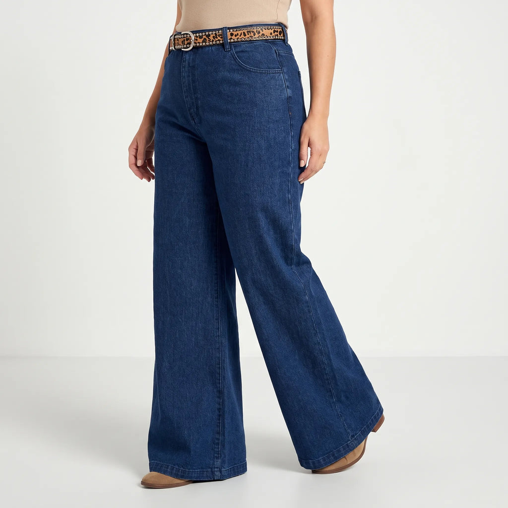 Palazi - High Waisted Wide Leg Jeans
