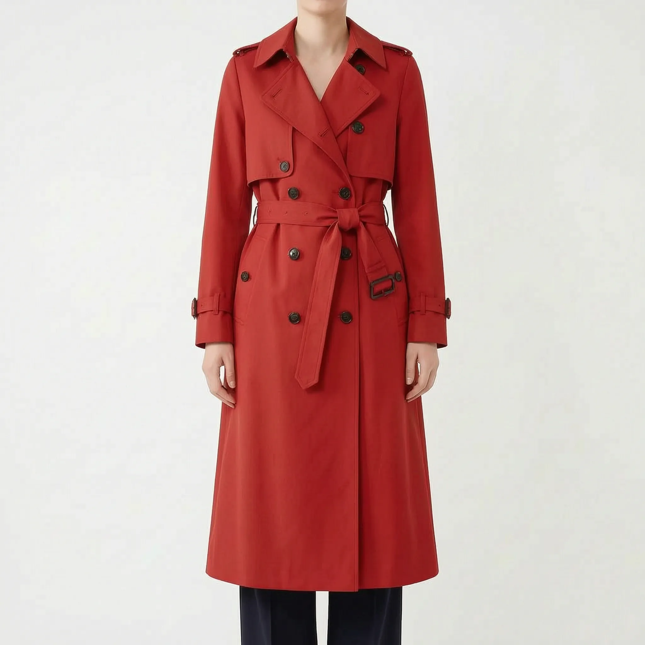 Trenchique - Classic Double-Breasted Trench Coat