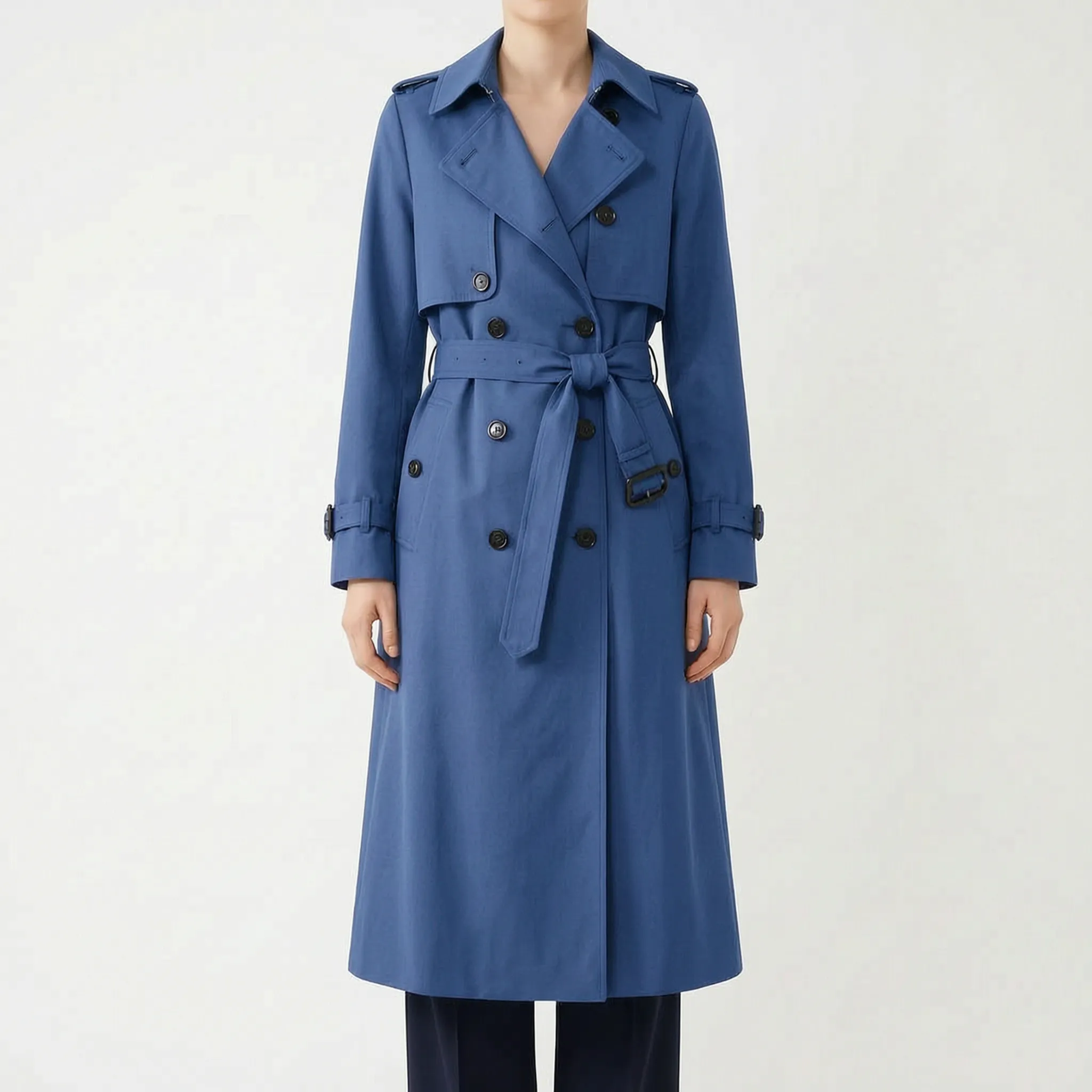 Trenchique - Classic Double-Breasted Trench Coat
