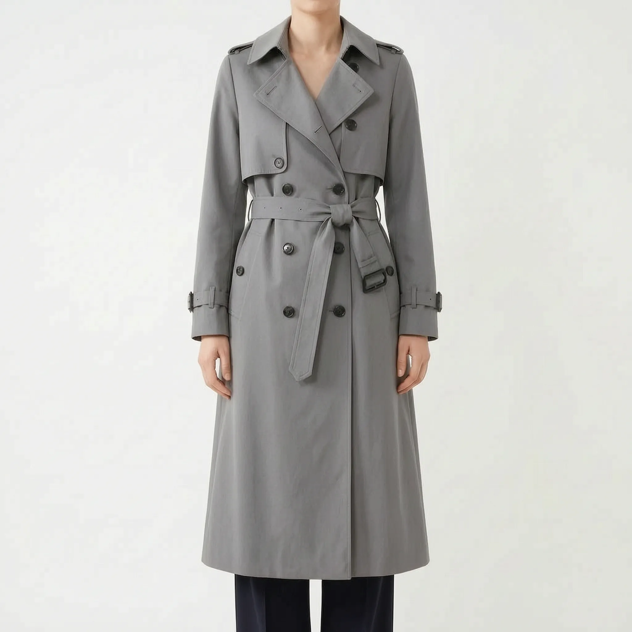Trenchique - Classic Double-Breasted Trench Coat
