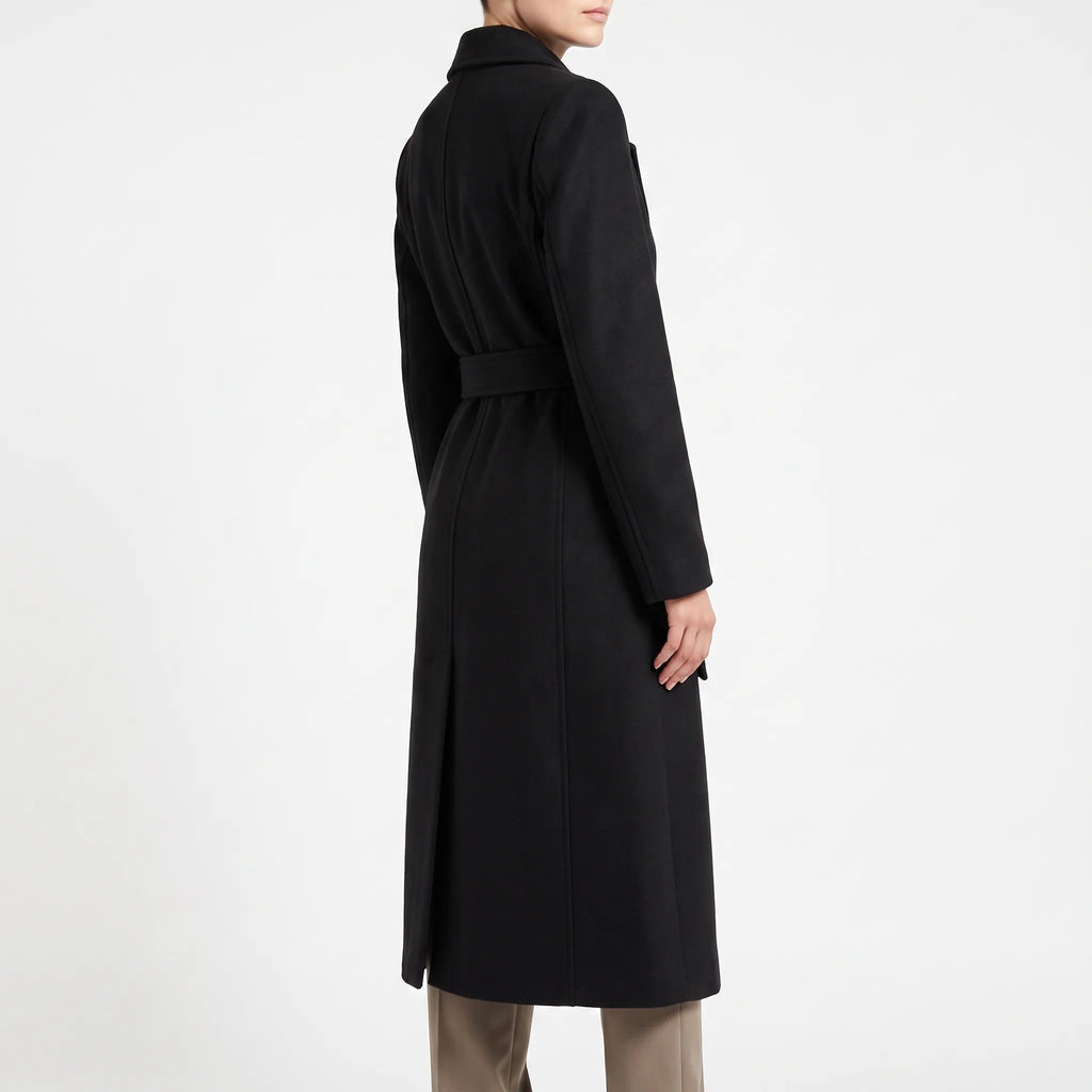 Veltora - Double-Breasted Long Winter Coat