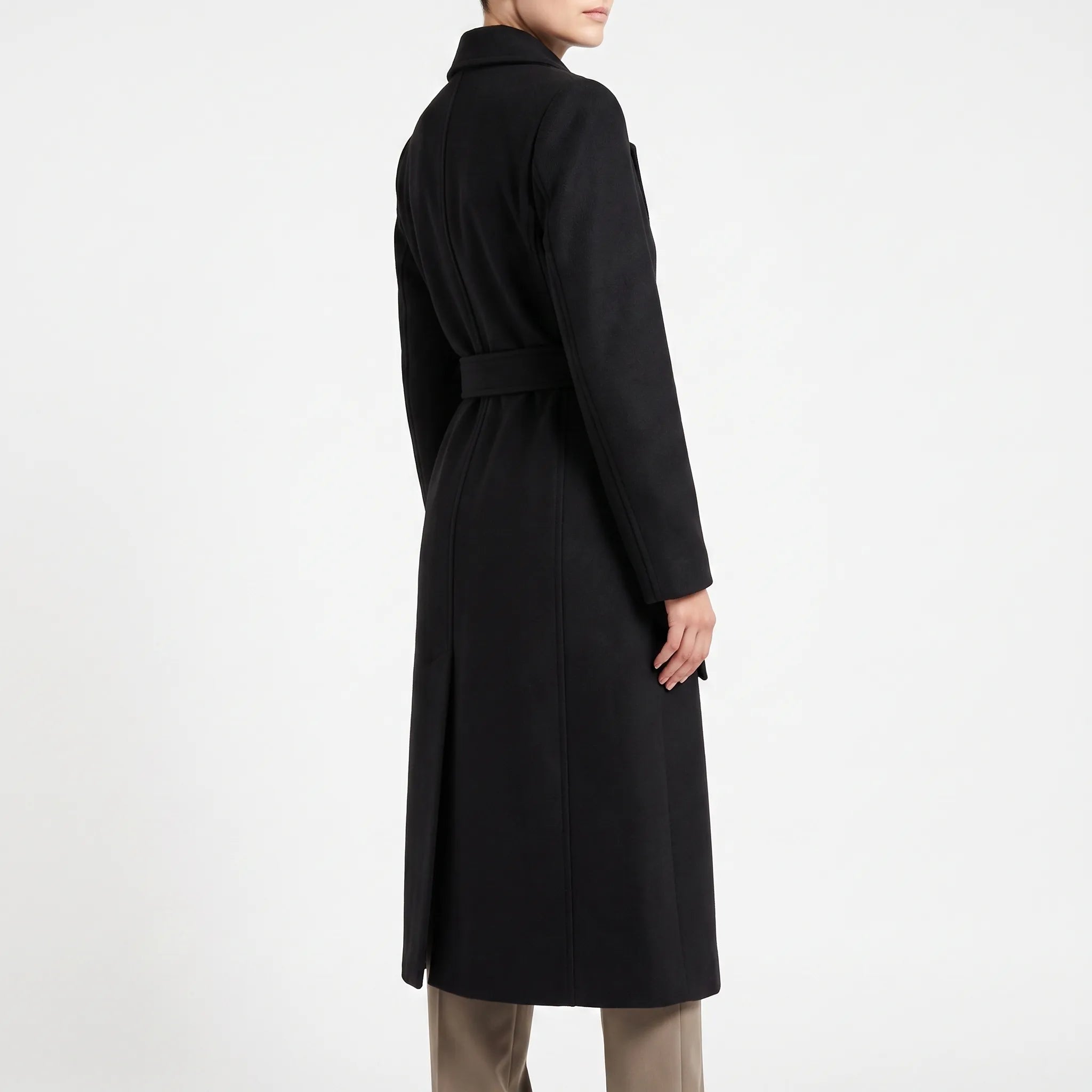 Veltora - Double-Breasted Long Winter Coat