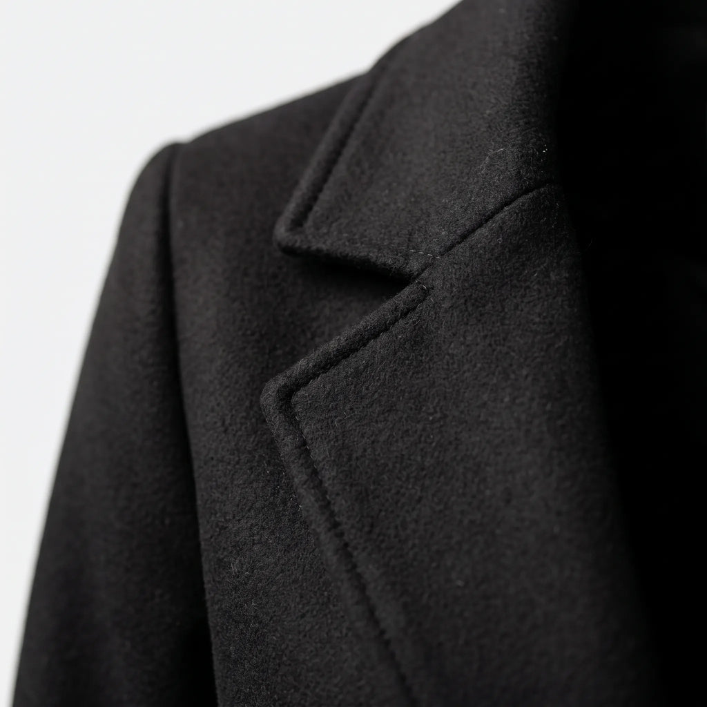 Veltora - Double-Breasted Long Winter Coat